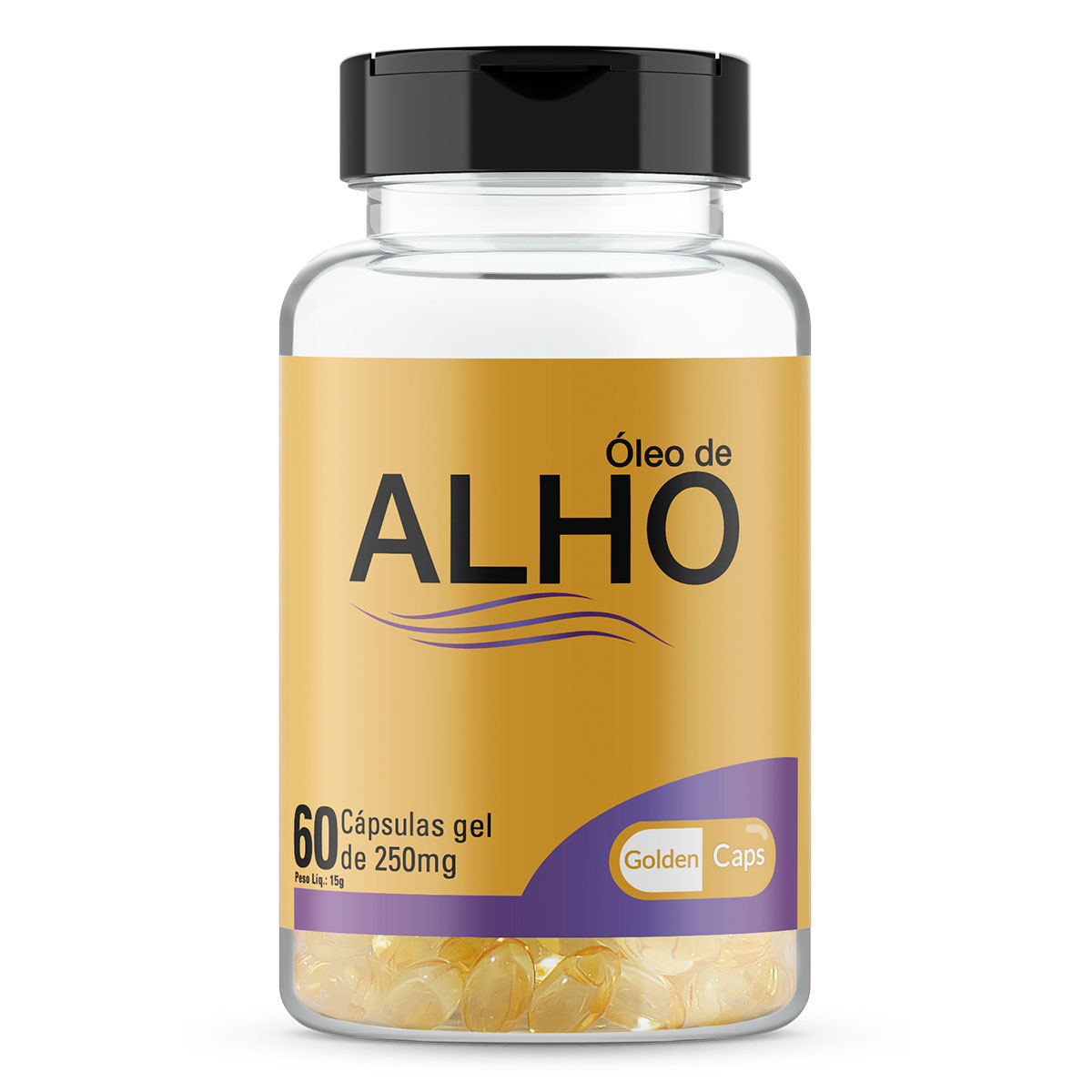 ÓLEO DE ALHO - 60 CÁPSULAS - 250MG